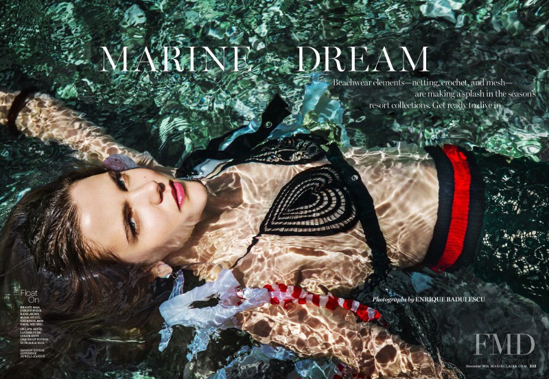 Agnes Nabuurs featured in Marine Dream, November 2015
