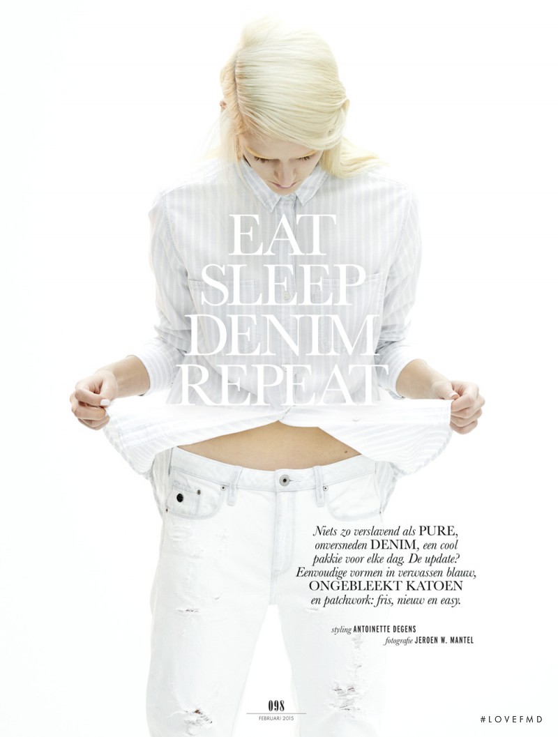 Lee Kelters featured in Eat Sleep Denim Repeat, February 2015