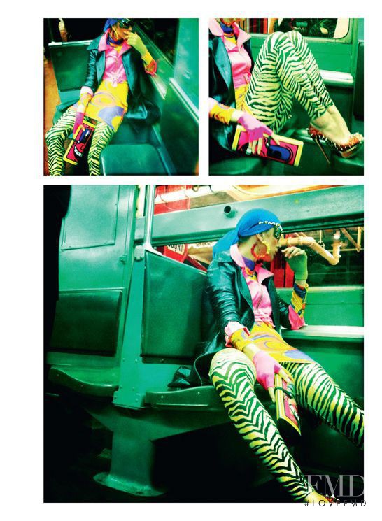 Raquel Zimmermann featured in The A Train, November 2011