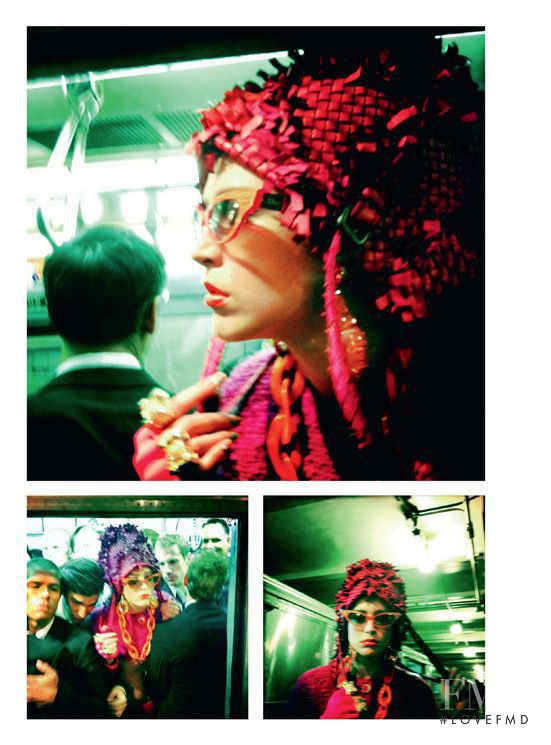 Raquel Zimmermann featured in The A Train, November 2011