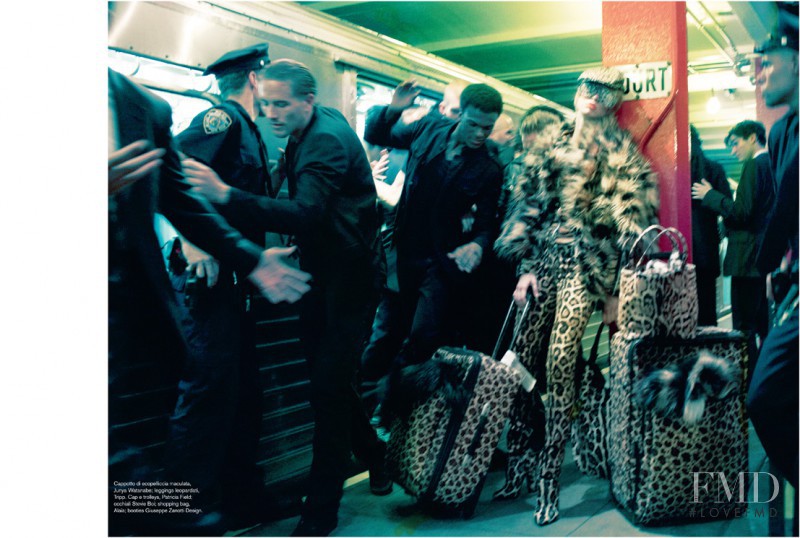 Raquel Zimmermann featured in The A Train, November 2011