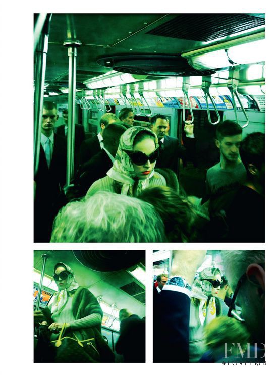 Raquel Zimmermann featured in The A Train, November 2011