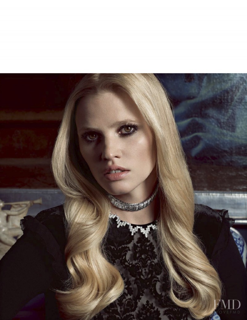 Lara Stone featured in Cous De Foudre, November 2015