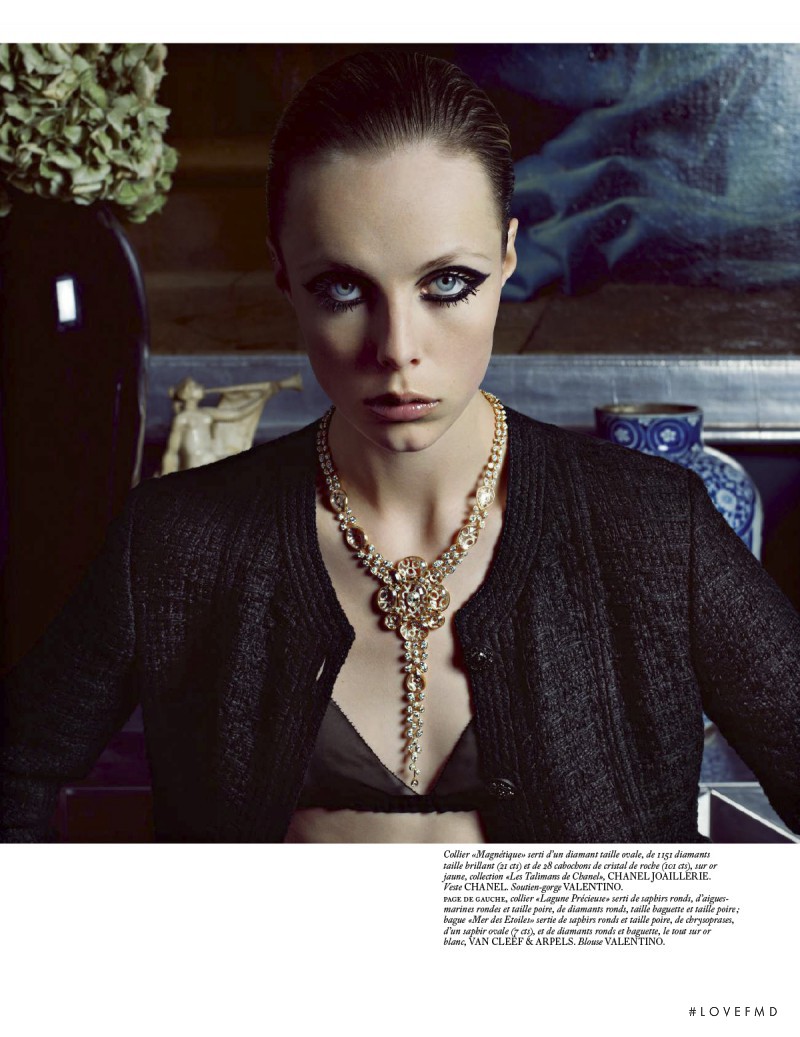Edie Campbell featured in Cous De Foudre, November 2015