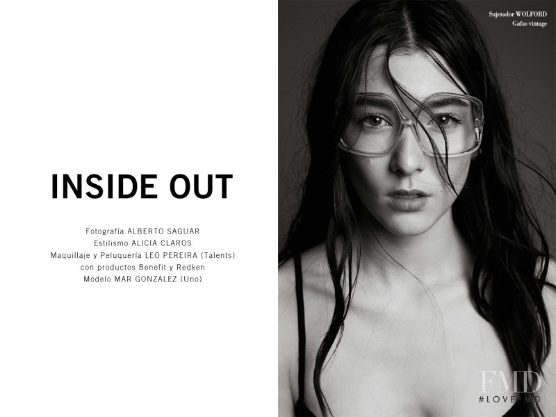 Mar Gonzalez featured in Inside Out, September 2015