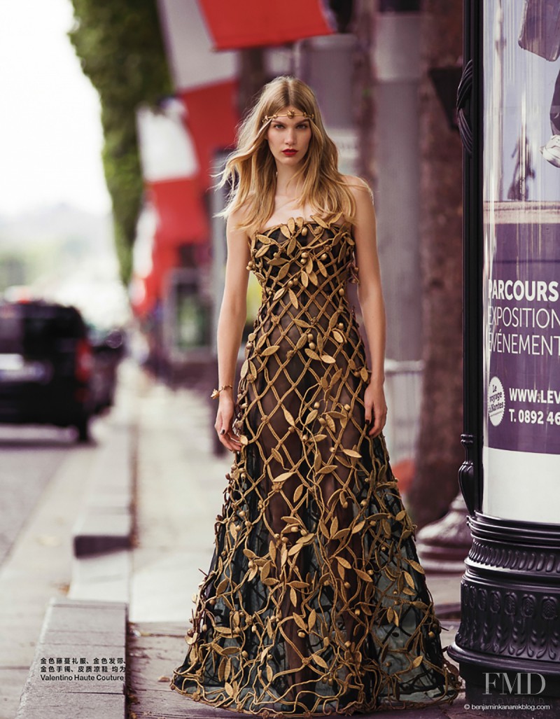 Irina Nikolaeva featured in Couture On Street, October 2015