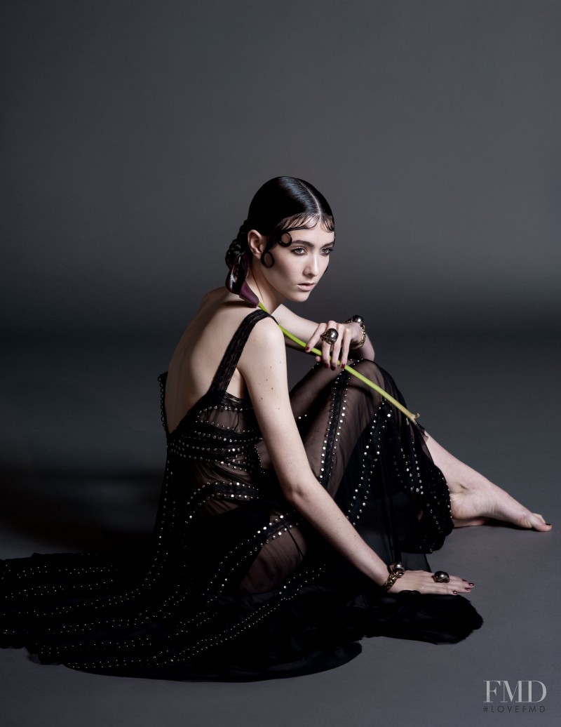 Mar Gonzalez featured in Special Givenchy, June 2015