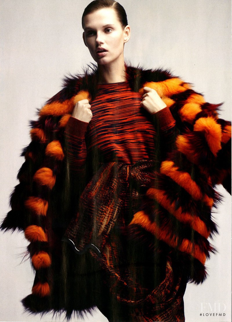 Giedre Dukauskaite featured in Fur, December 2014