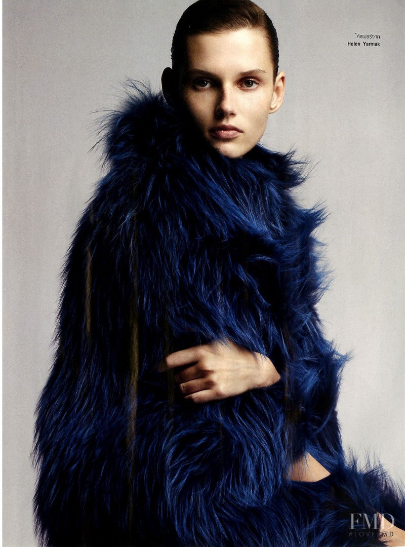 Giedre Dukauskaite featured in Fur, December 2014
