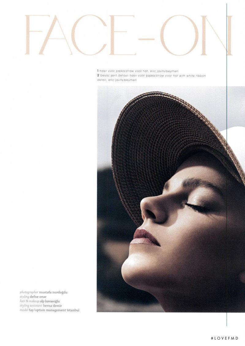 Fay Langelaan featured in Face-On, June 2015