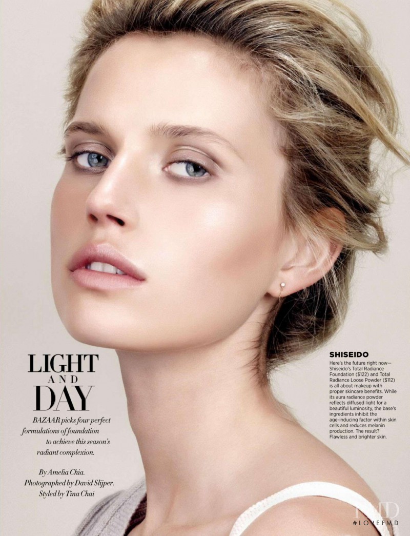 Cato van Ee featured in Beauty - Light and Day, December 2014