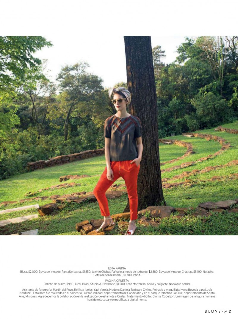 Dani Tuzi featured in Natural Instinct, November 2014