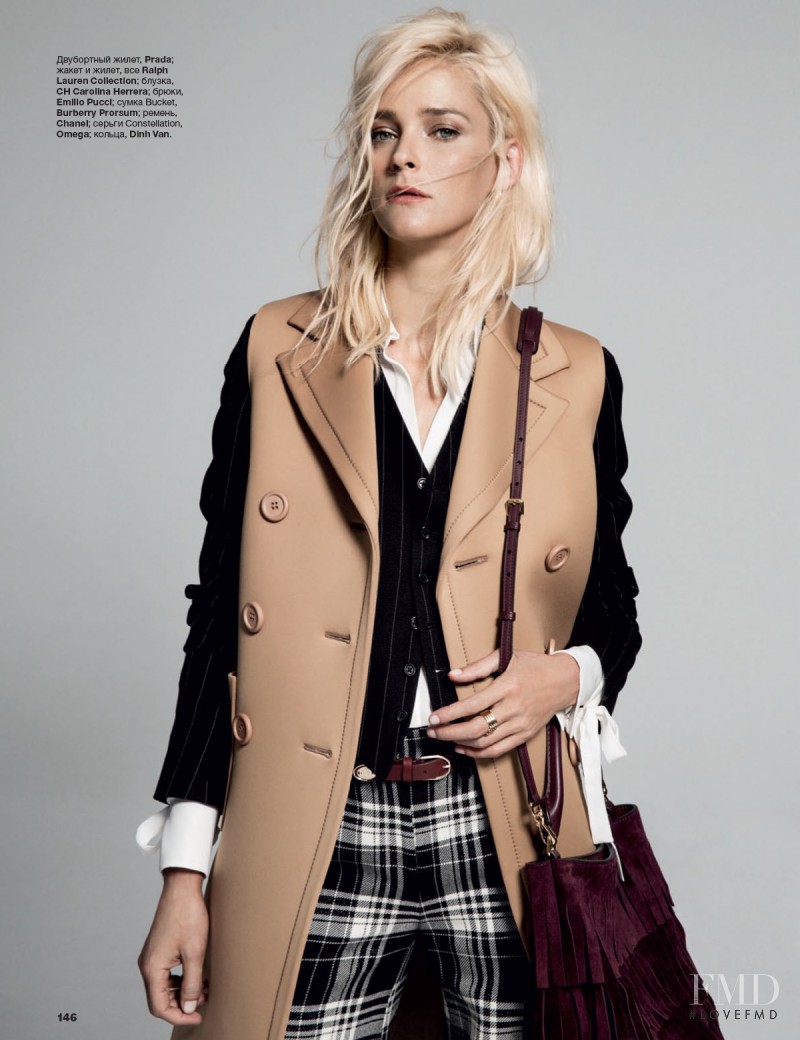 Carmen Kass featured in All Affairs, November 2015