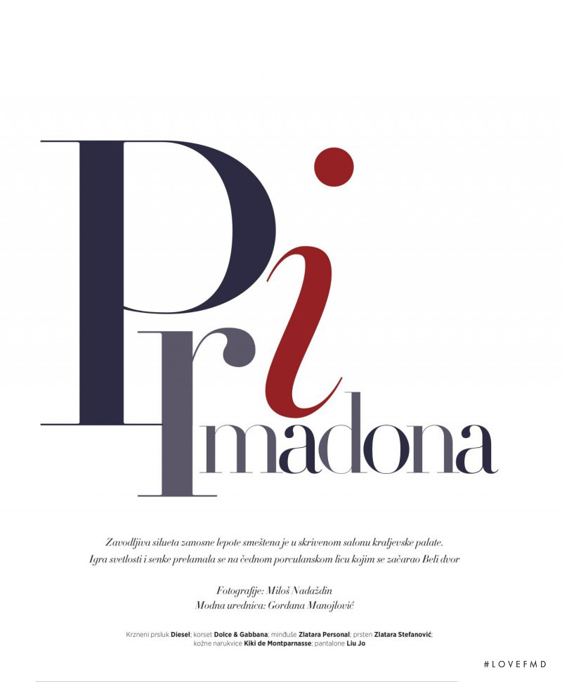 Primadona, November 2015