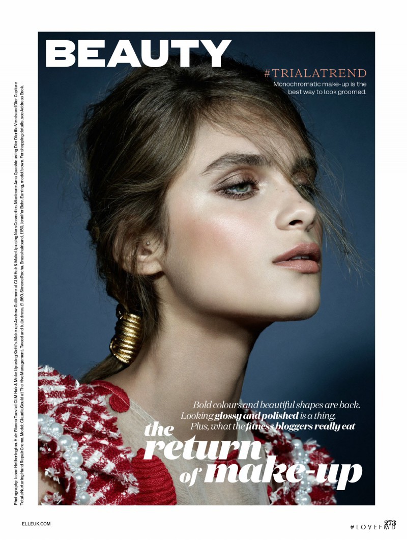 Claudia Gould featured in Beauty, December 2015
