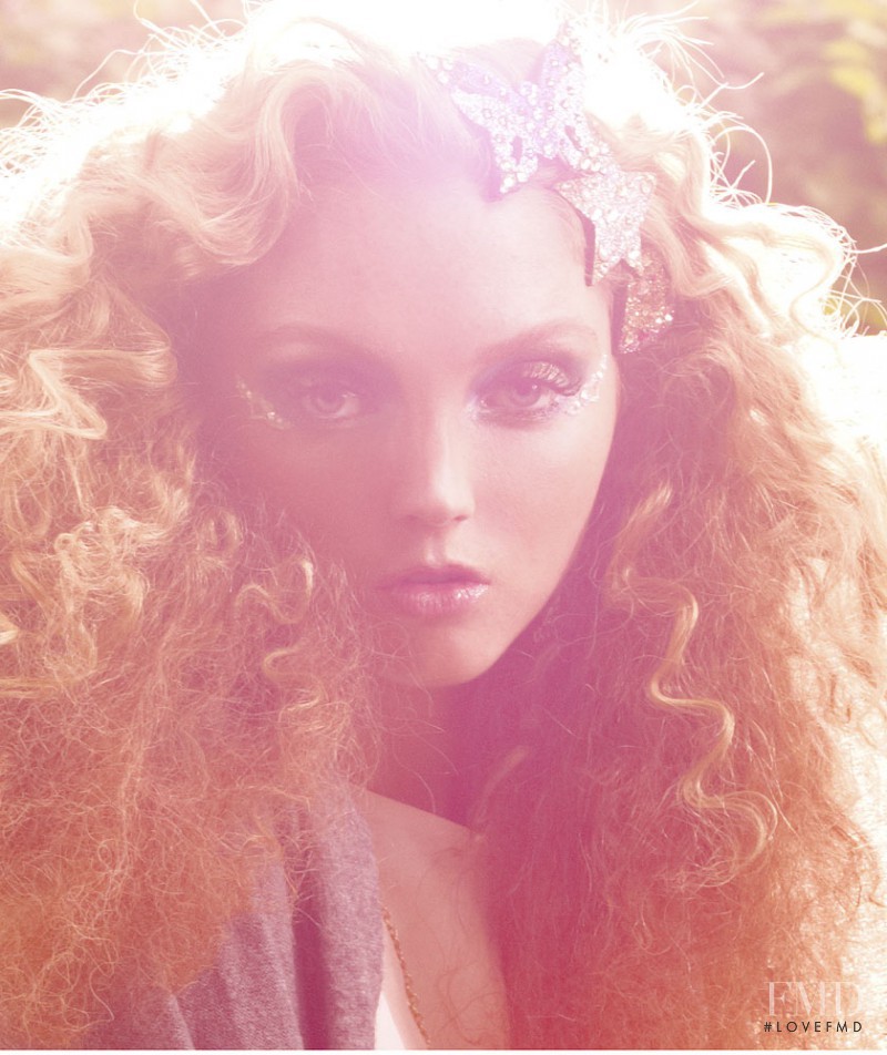 Lily Cole featured in Lily In The Sky With Diamonds, September 2011