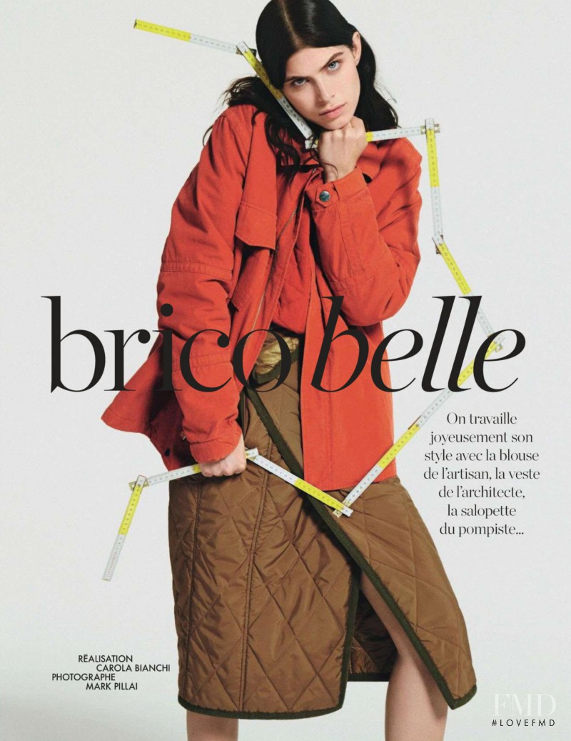 Pamela Bernier featured in Brico Belle, January 2015