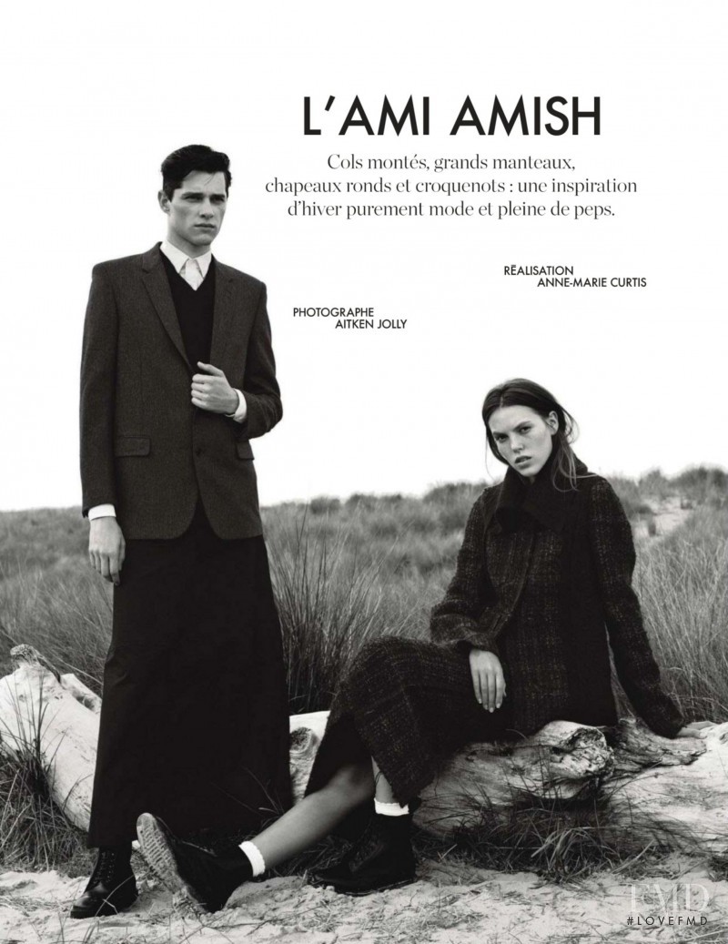 Josefien Rodermans featured in L\'Ami Amish, January 2015