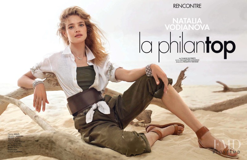 Natalia Vodianova featured in Natalia Vodianova La Philantop, August 2015