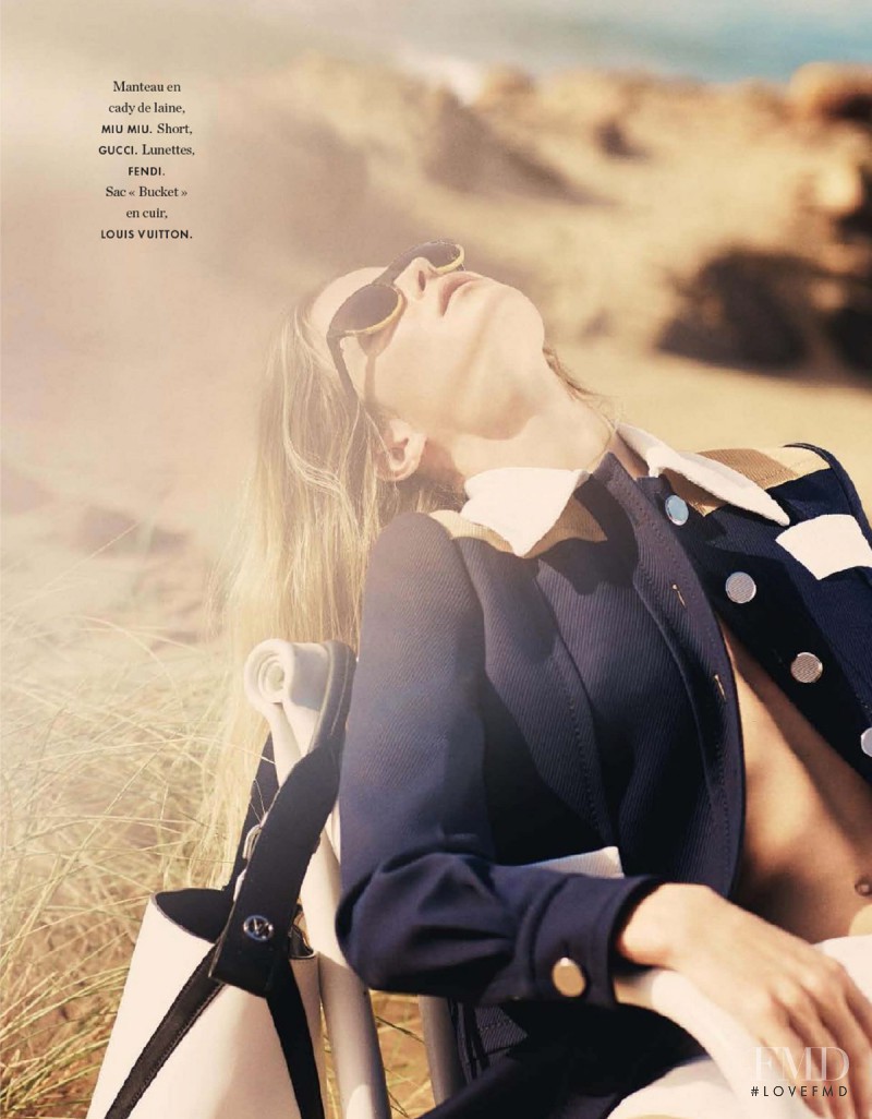 Shannan Click featured in Soleil DÄHiver, January 2015