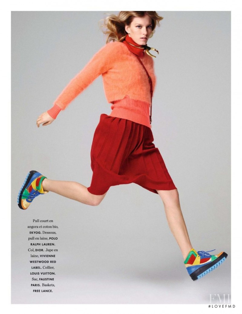 Marique Schimmel featured in Allure vitaminee, couleurs pop, matieres douces..., November 2014