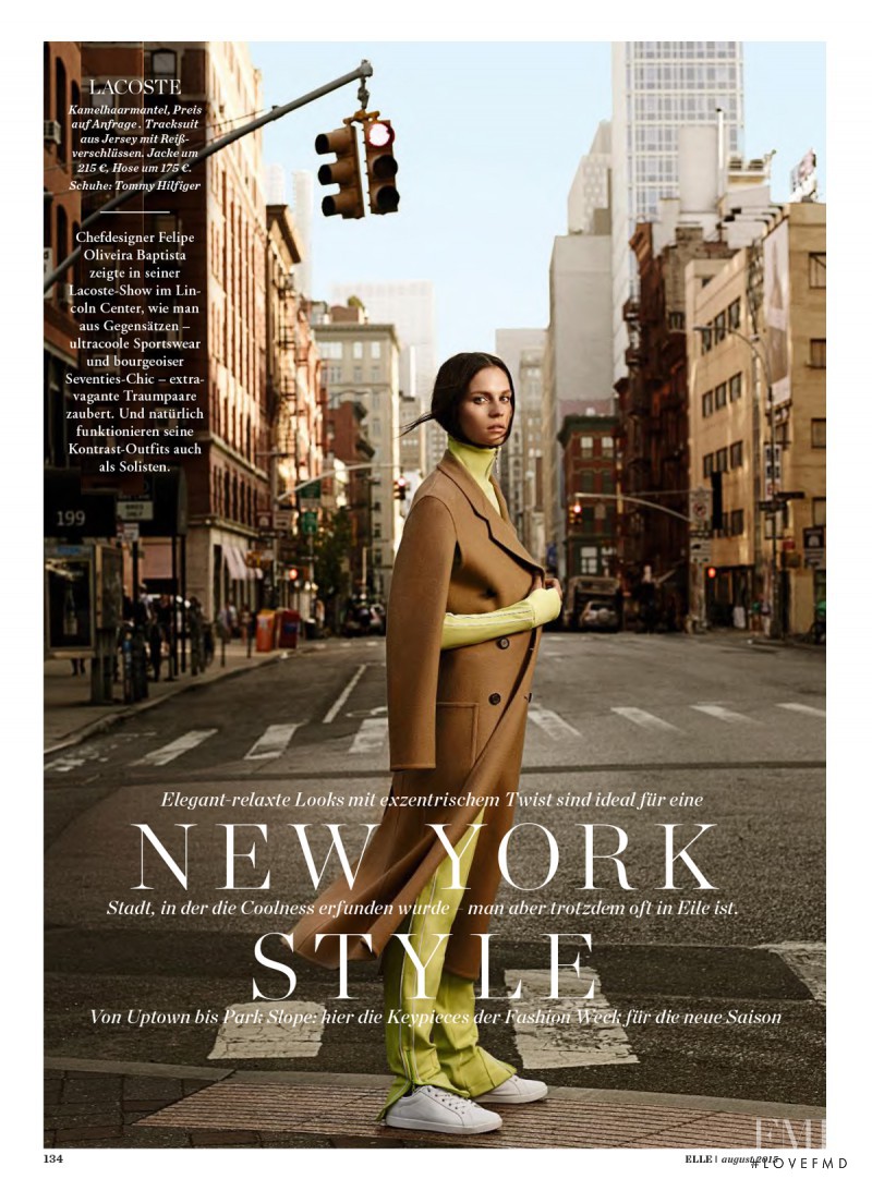 Egle Tvirbutaite featured in New York Style, August 2015
