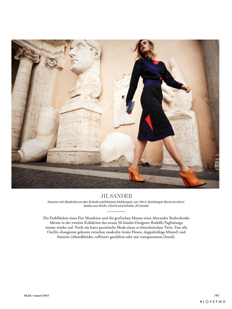 Paulina Heiler featured in Italian Style, August 2015