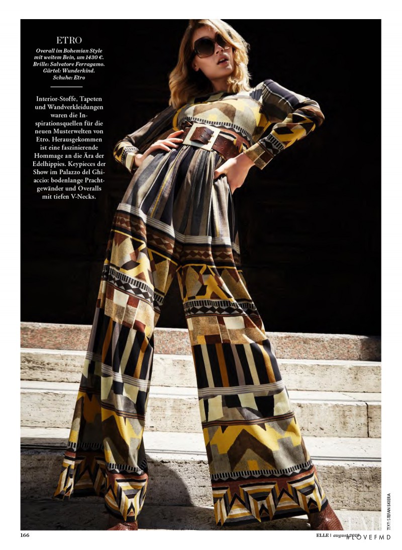 Paulina Heiler featured in Italian Style, August 2015