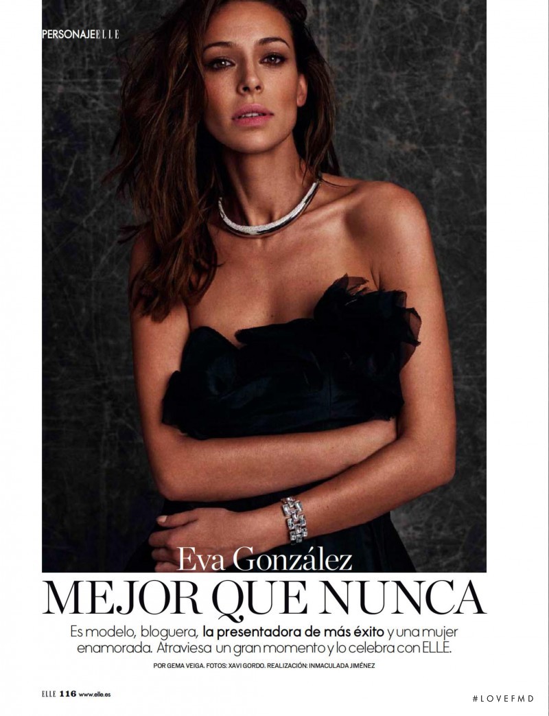 Eva Gonzalez featured in Mejor Que Nunca, December 2014