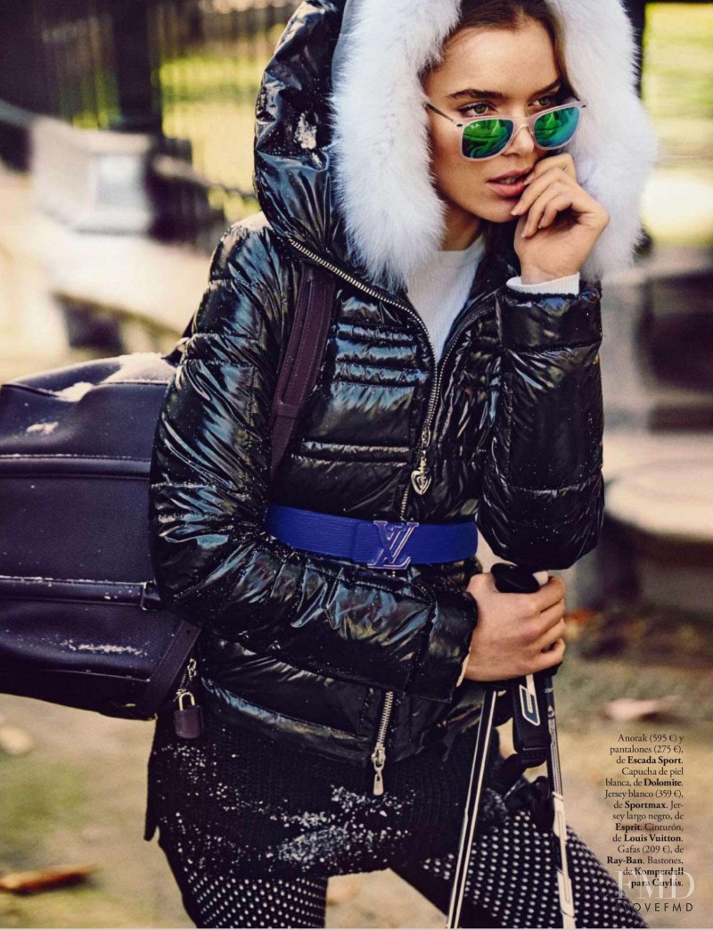 Zosia Nowak featured in Aprés-chic, January 2015