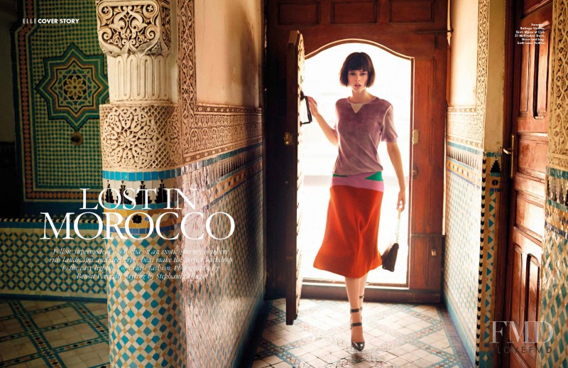 Coco Rocha featured in Lost IN Marocco, December 2014
