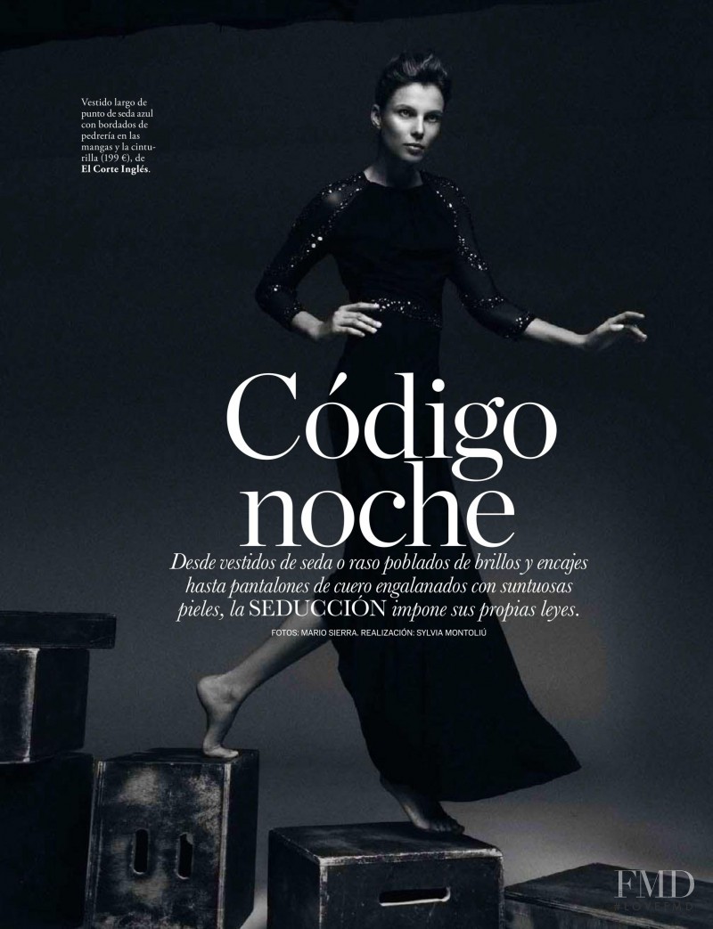 Amparo Bonmati featured in Código Noche, December 2014