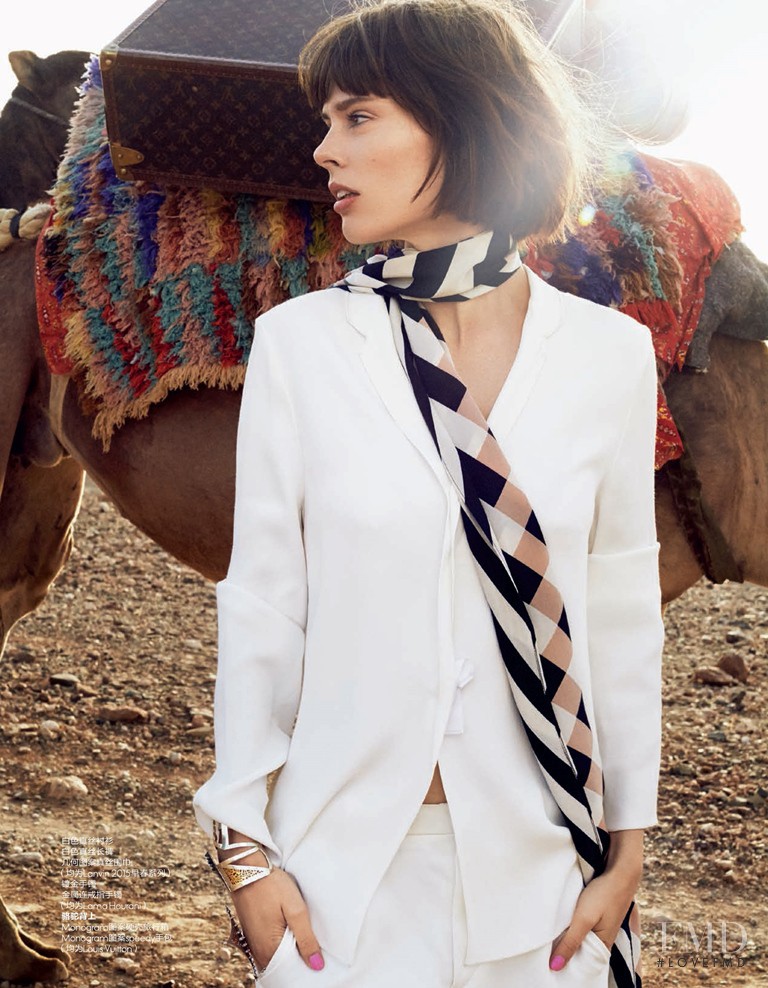 Coco Rocha featured in Lost in Marocco, November 2014