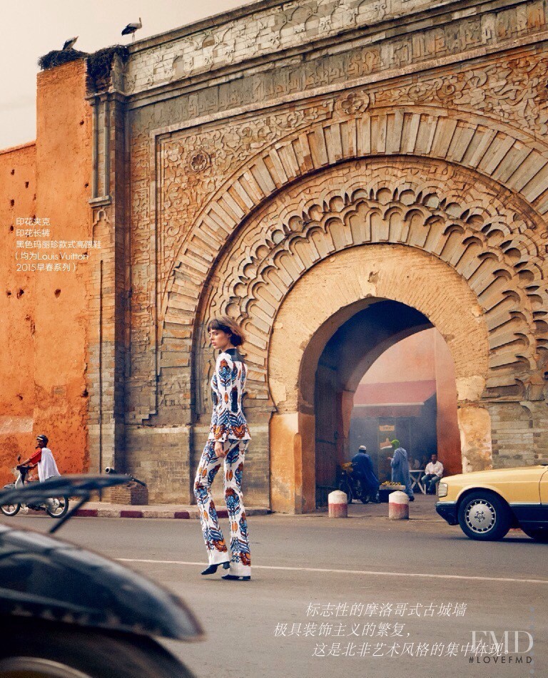 Coco Rocha featured in Lost in Marocco, November 2014