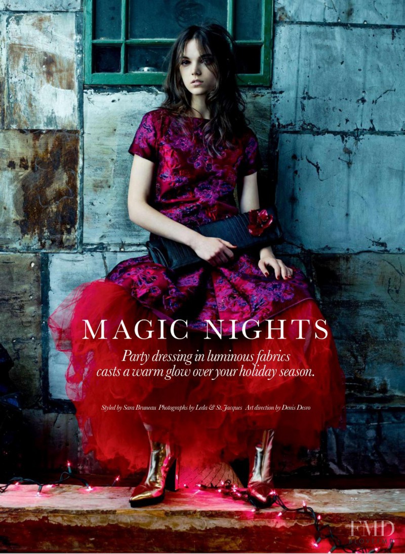 Jenna Earle featured in Magic Nights, December 2014
