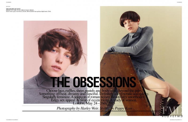 Obsessions, September 2015