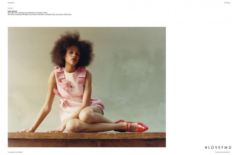 Aya Jones featured in Obsessions, September 2015