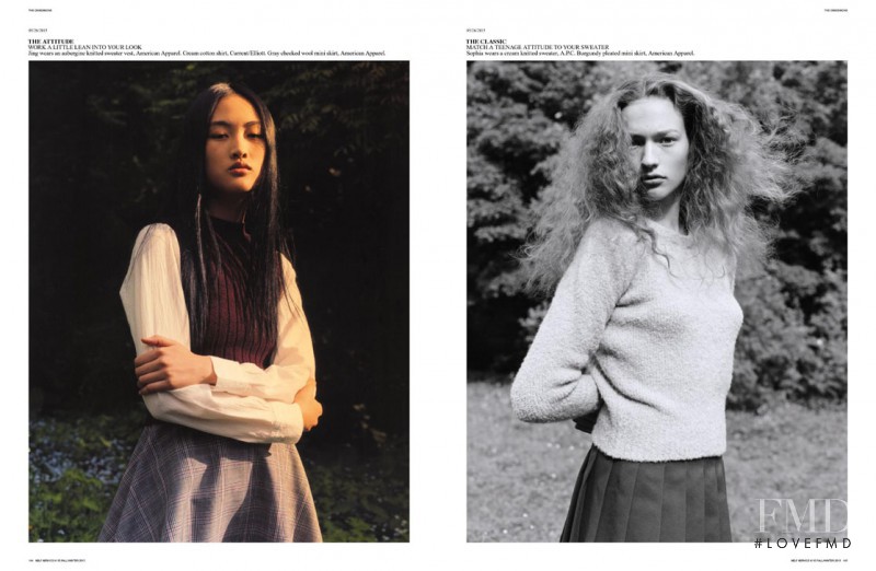 Jing Wen featured in Obsessions, September 2015