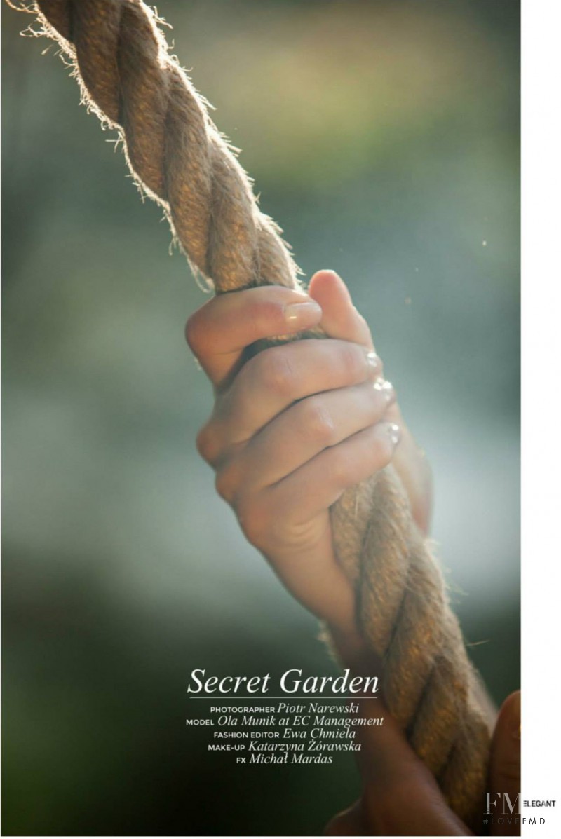 Ola Munik featured in Secret Garden, June 2015