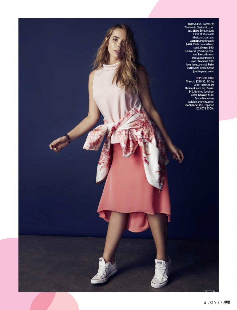 Bree Warren featured in In The Pink, May 2015