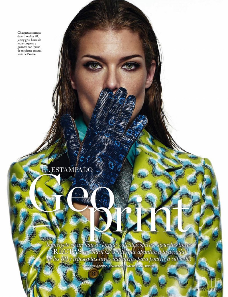 Louise Pedersen featured in Geo Print, October 2015