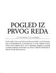 Pogled iz prvog reda