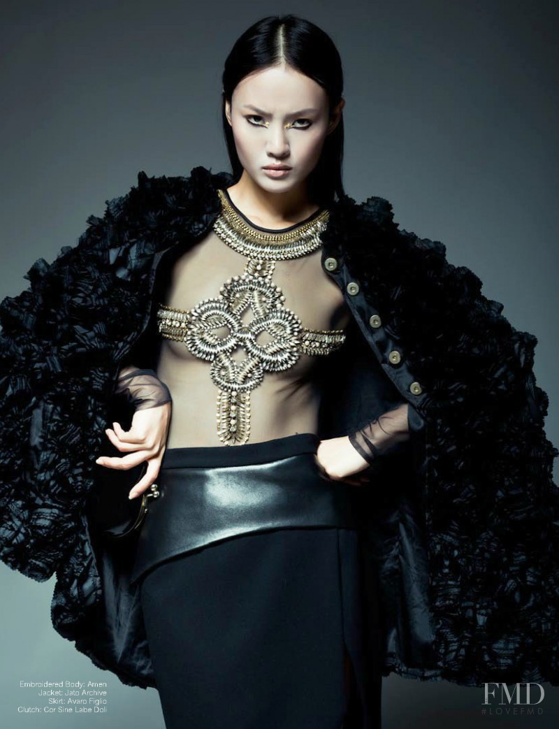 Gia Tang featured in All Been Washed In Black, March 2014