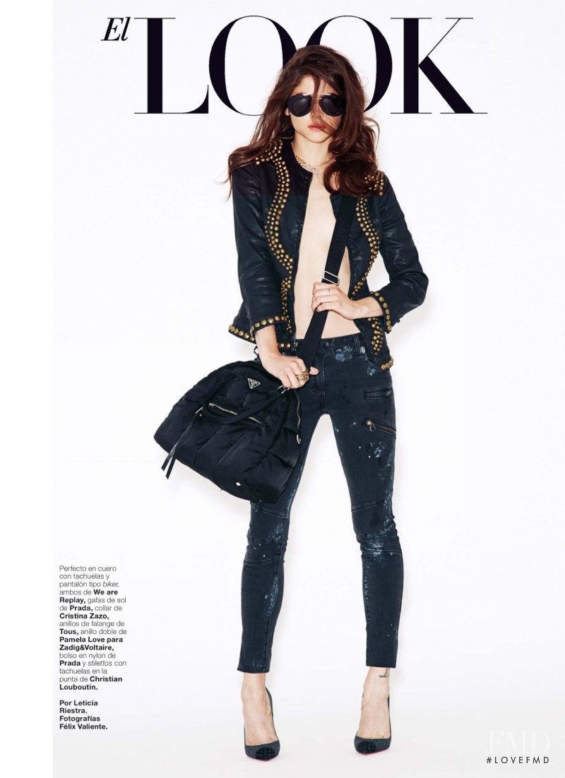 Alba Galocha featured in El Look, September 2013