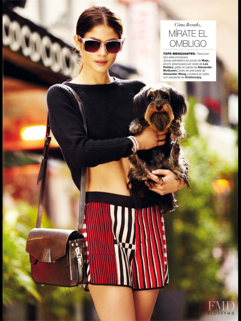 Alba Galocha featured in El Look, February 2013