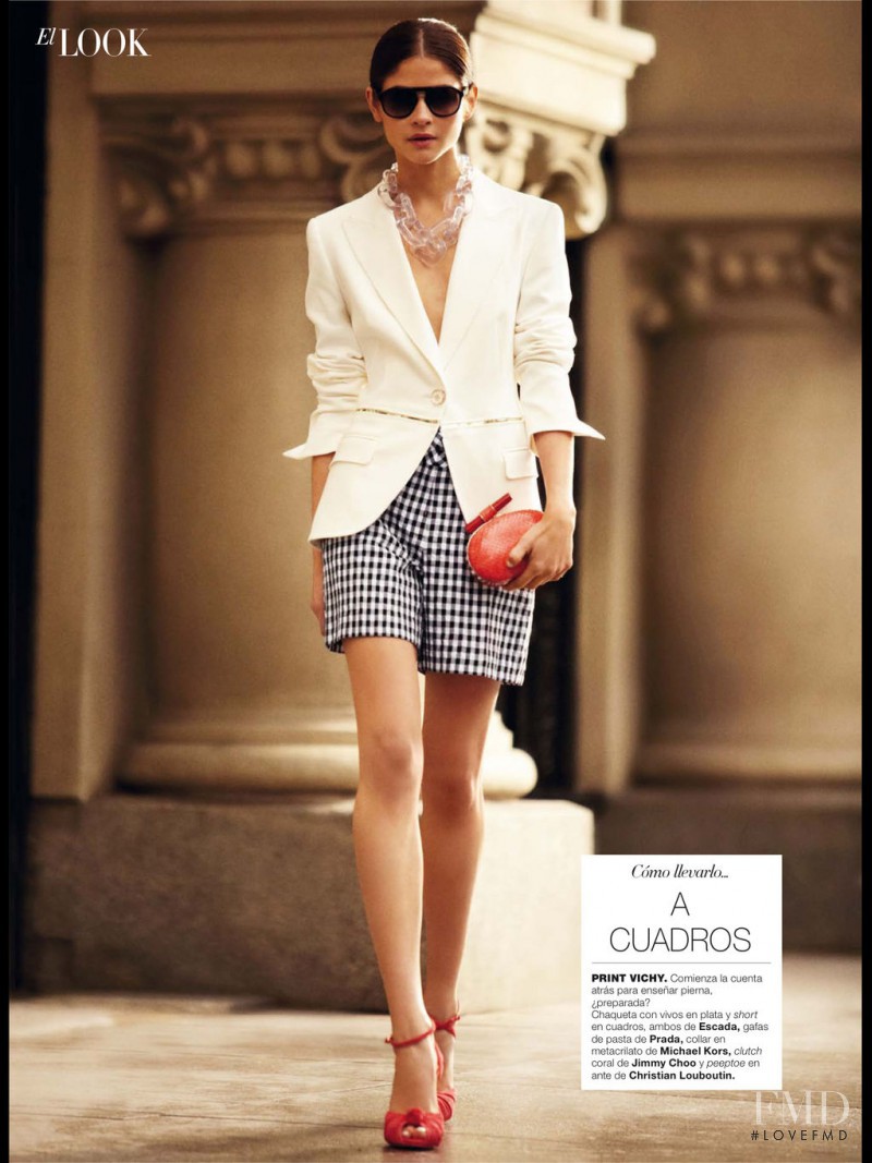 Alba Galocha featured in El Look, February 2013