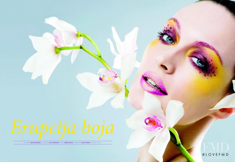 Tijana Sarenac featured in Lepota, June 2008