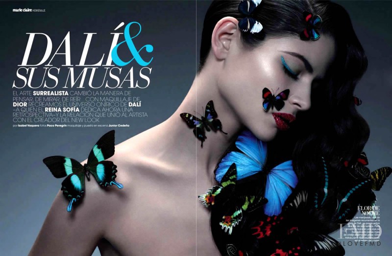 Alba Galocha featured in Dalí & sus Musas, April 2013