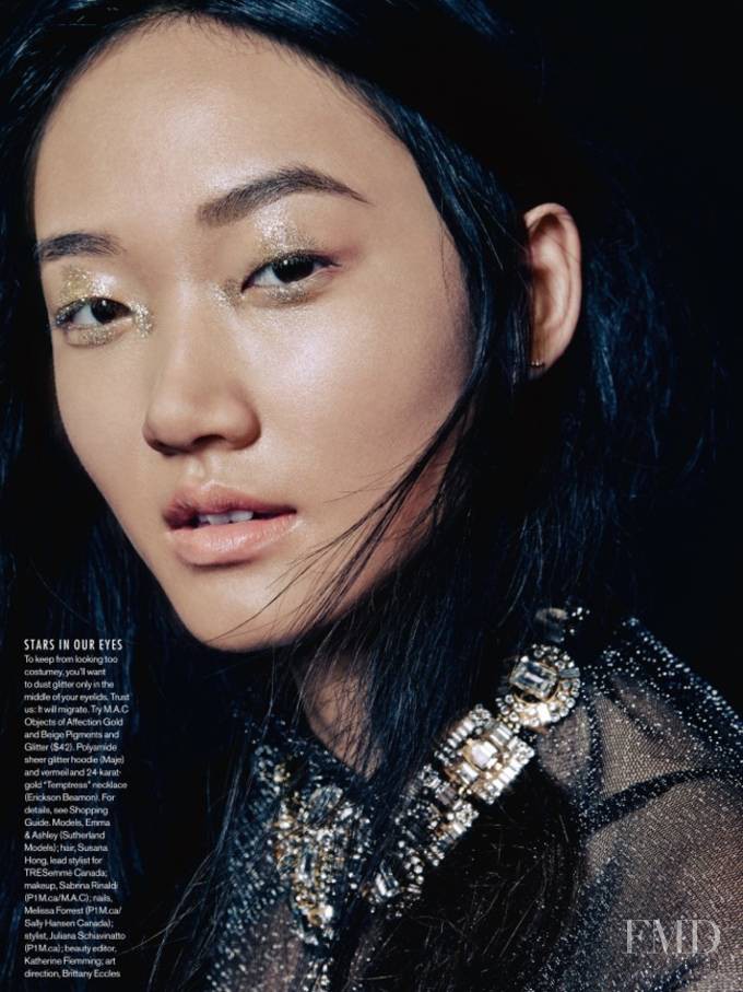 Ashley Foo featured in Sparks Fly, December 2014