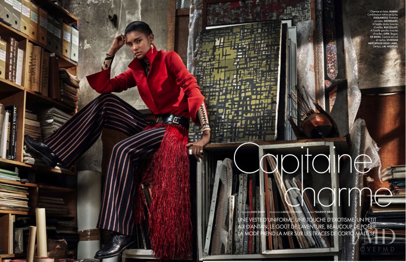 Ysaunny Brito featured in Capitainecharme, October 2015
